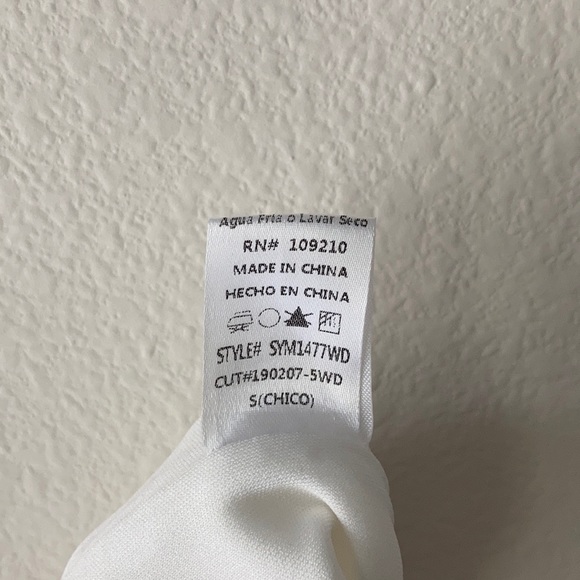 Windsor White Lace Long Dress - Picture 9 of 11